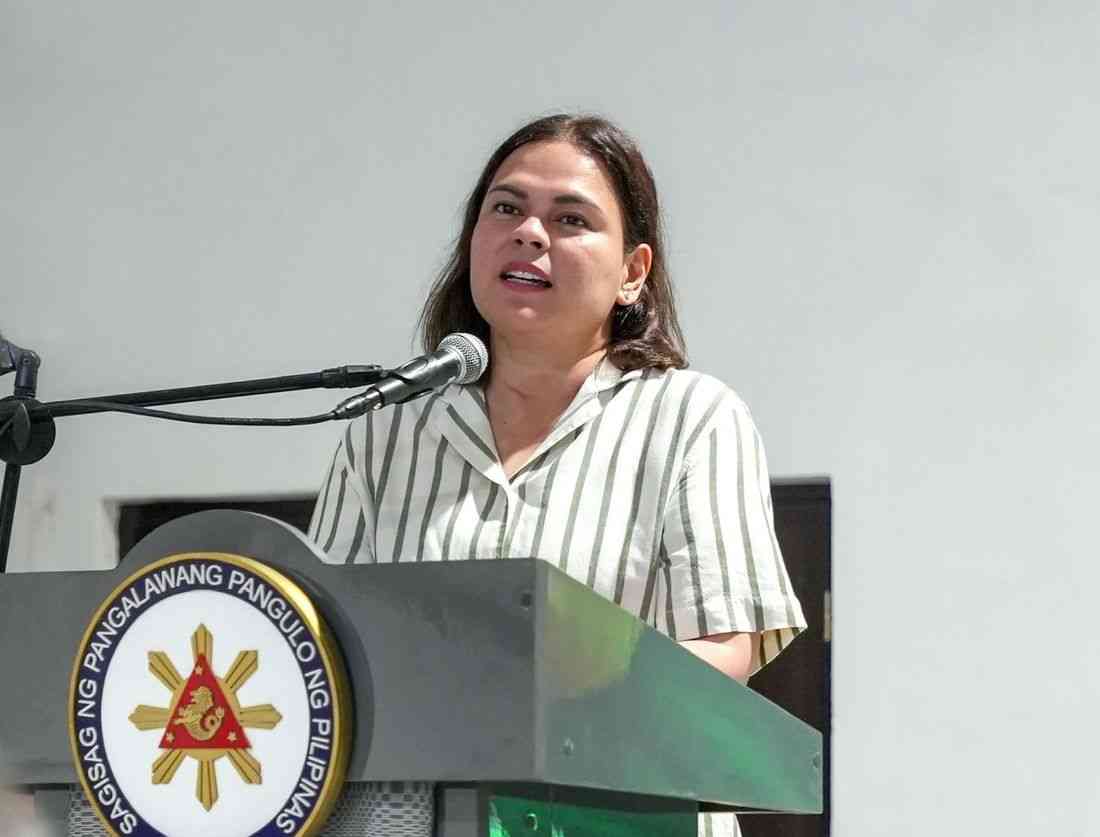 VP Sara Duterte questions silence of various groups on alleged cash delivery scheme involving ex-Marines