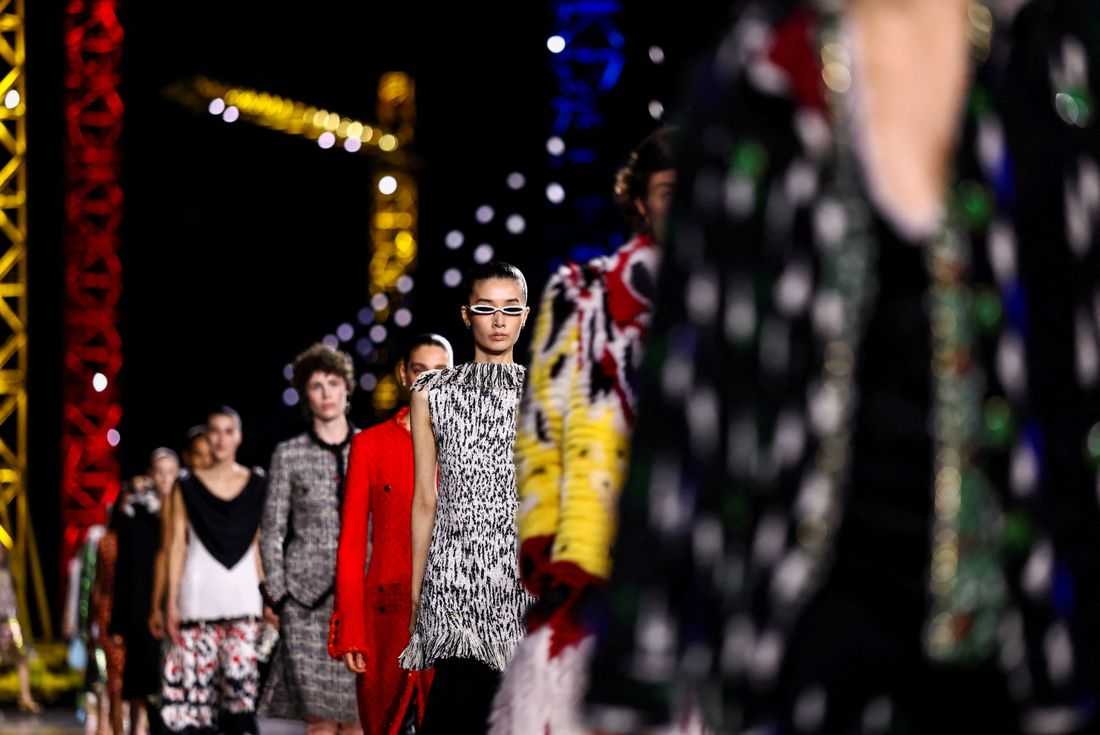 Chanel presents iridescent looks for Matthieu Blazy's first fall/winter collection