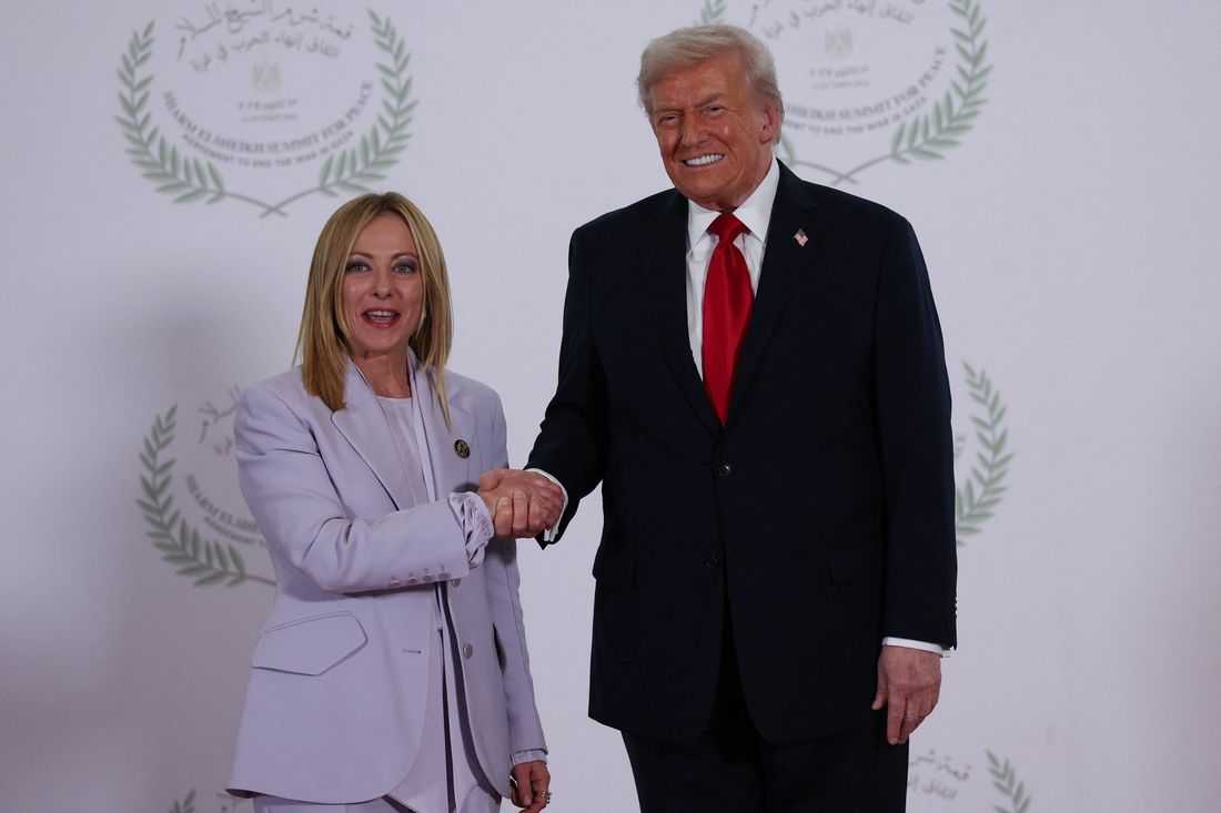 Trump praises Italy PM Meloni's willingness to help in U.S.-Israel war with Iran