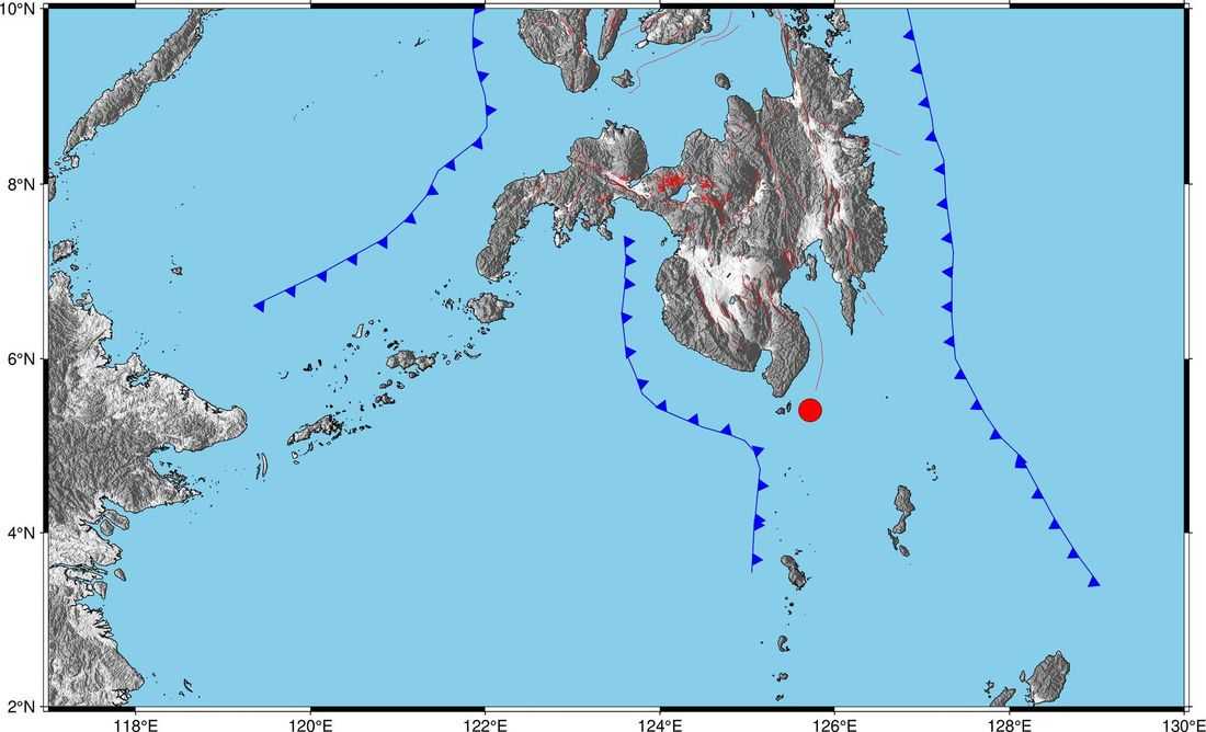 Magnitude 5.4 shakes Sarangani, Davao Occidental