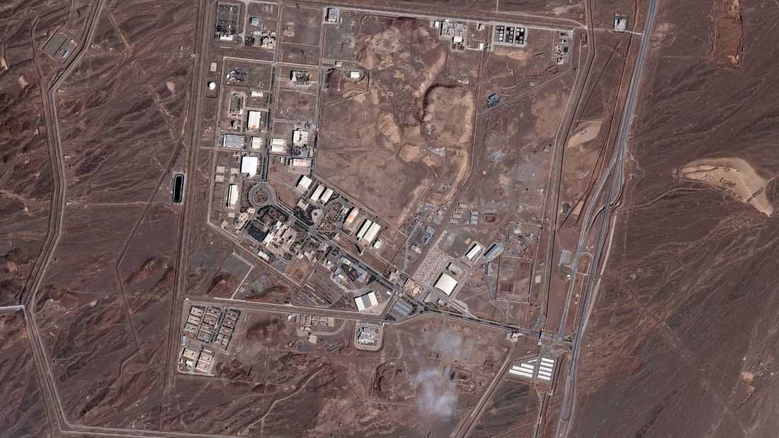 Satellite imagery shows apparent attack on Iranian nuclear site, report says