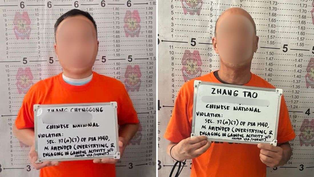 2 Chinese nationals seized for illegal mining, overstaying in Zamboanga del Norte