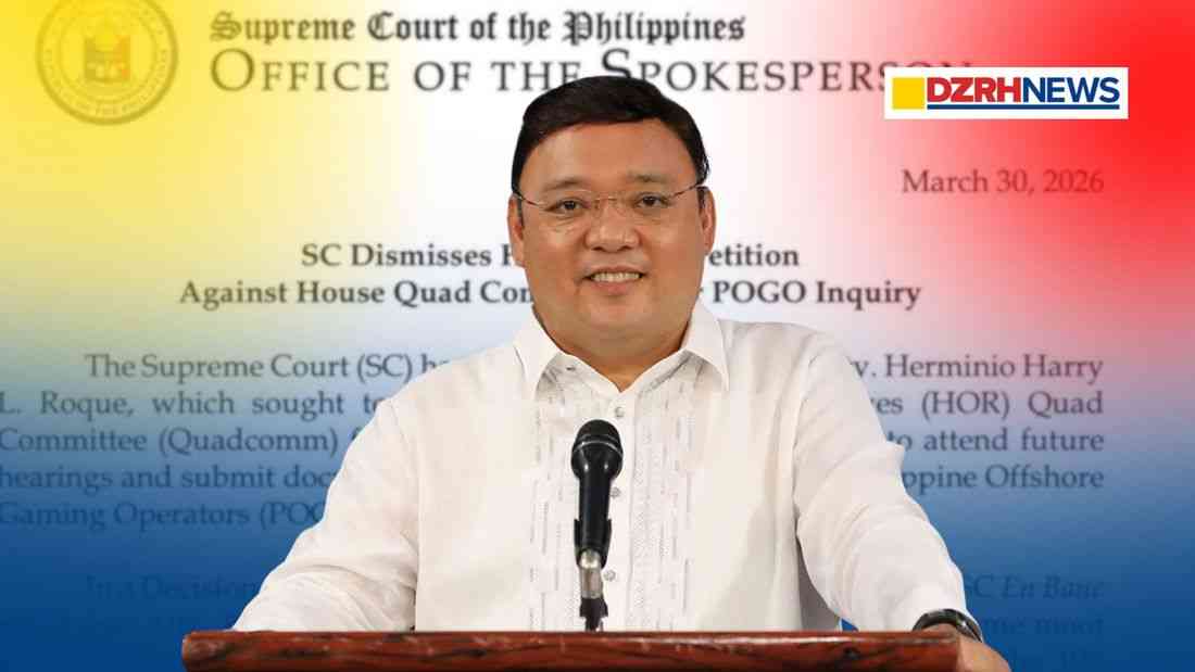 Supreme Court dismisses Harry Roque’s petition in POGO investigation