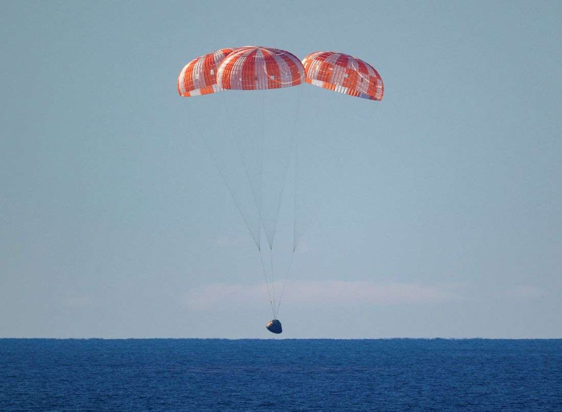 Artemis astronaut describes charring on heat shield during crew's fiery return to Earth