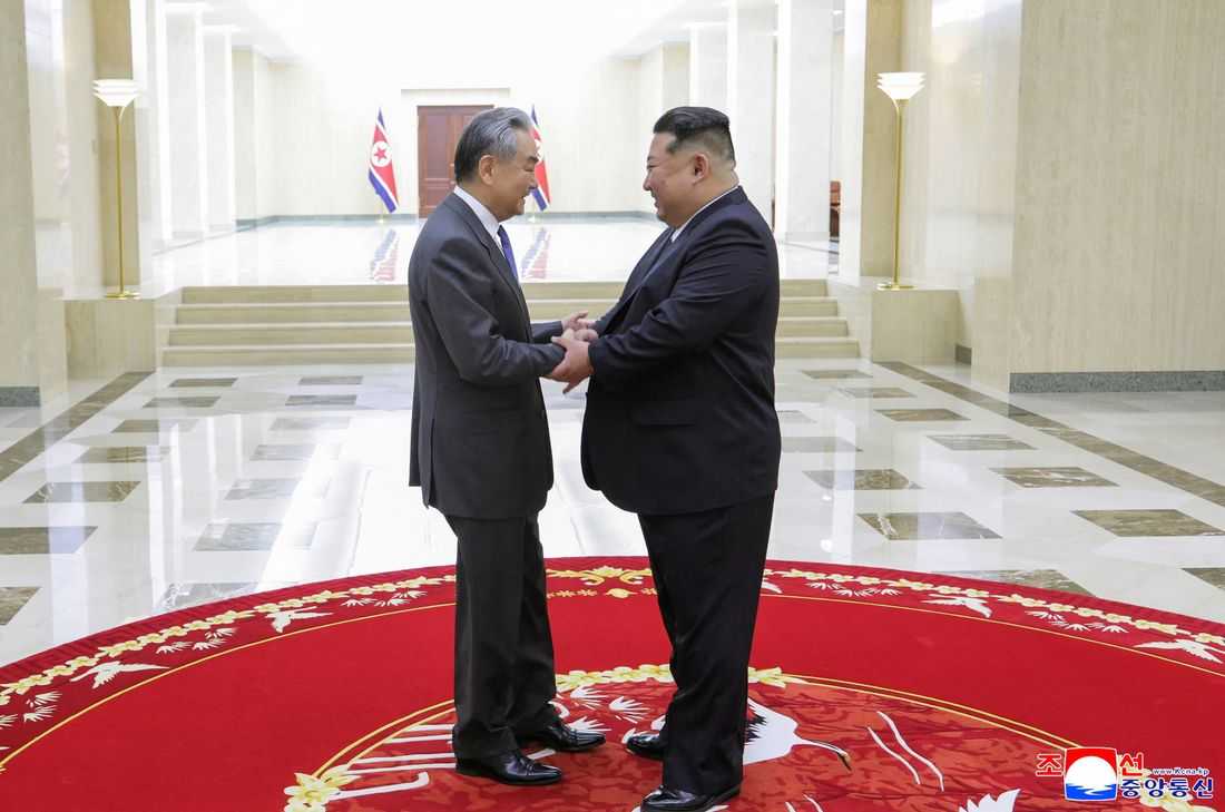 China's top diplomat meets North Korea's Kim, calls for closer coordination