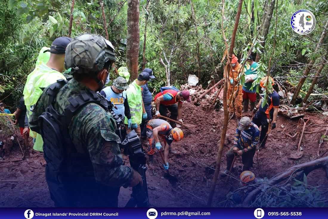 Body parts recovered at Cessna plane crash site in Dinagat Islands