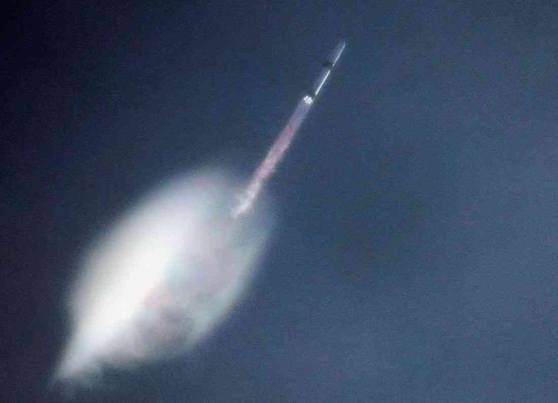 Blue Origin rocket reusable booster lands but satellite misses orbit