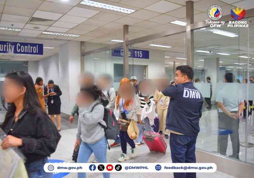 129 Pinoys from Dubai return home safely in PH — DMW