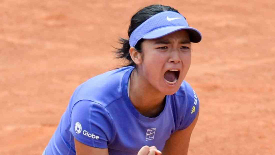 Eala powers past Wang in Rome, sets clash with world No. 2 Rybakina