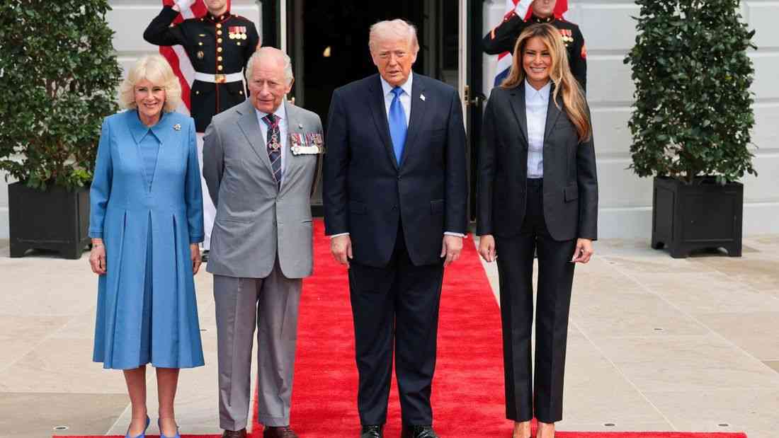 After charming Trump, King Charles gets Appalachian welcome then heads to Bermuda
