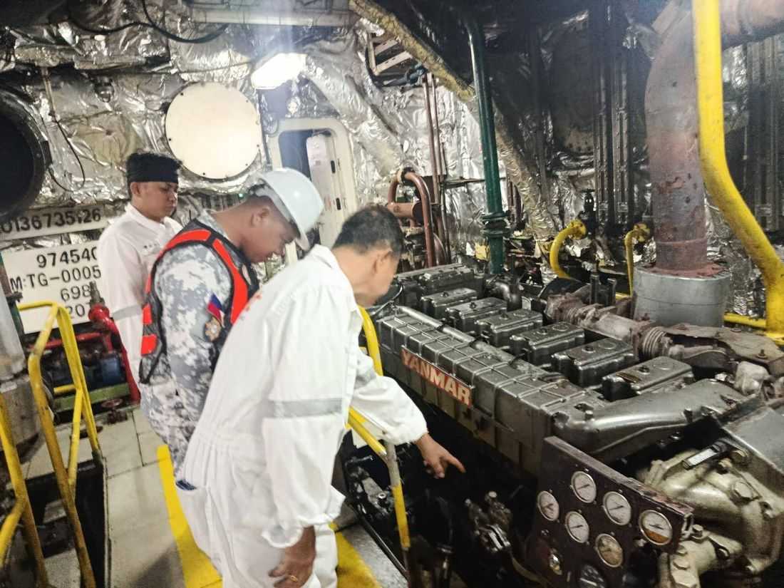 PCG, MARINA suspend safety certificate of passenger ship over black smoke emission