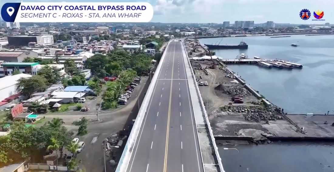 Two segments of Davao Coastal Bypass Road to open in June — DPWH