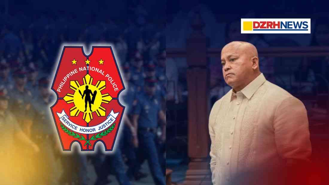 PNP vows due process in possible arrest of Sen. Dela Rosa