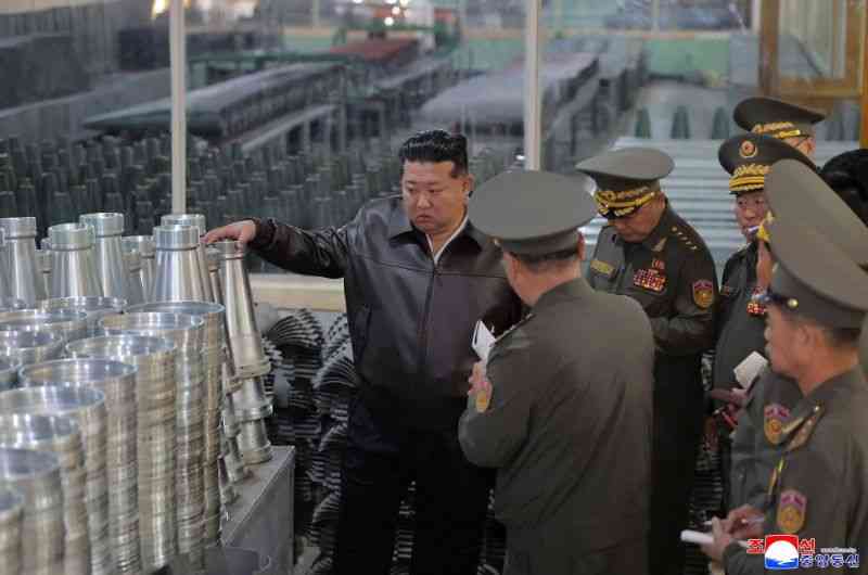 North Korea's Kim calls for stronger frontline units to deter war, KCNA says