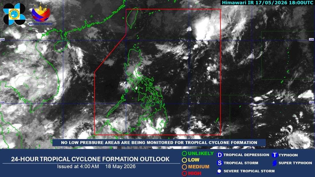 ITCZ brings rains over parts of Mindanao; heat index up to 45°C expected — PAGASA
