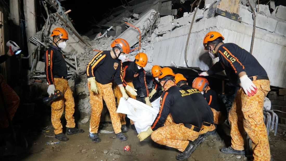 Death toll climbs to 6 in Angeles City building collapse