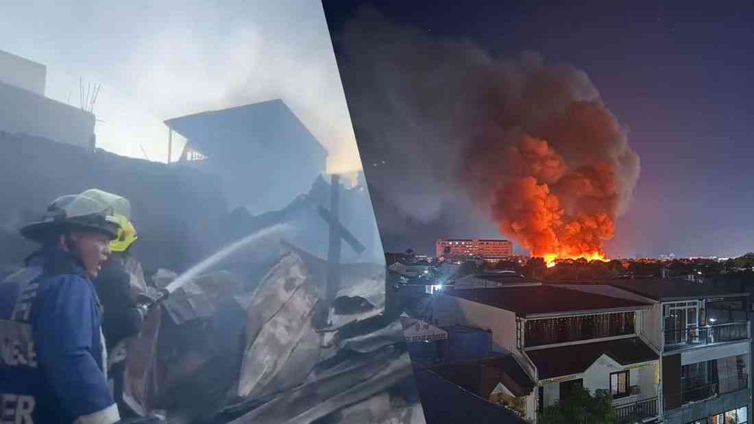 4 injured, 600 families displaced as Parañaque massive fire reach Task Force Alpha