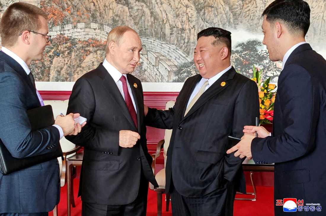 North Korean leader Kim calls ties with Russia top priority in Victory Day message to Putin