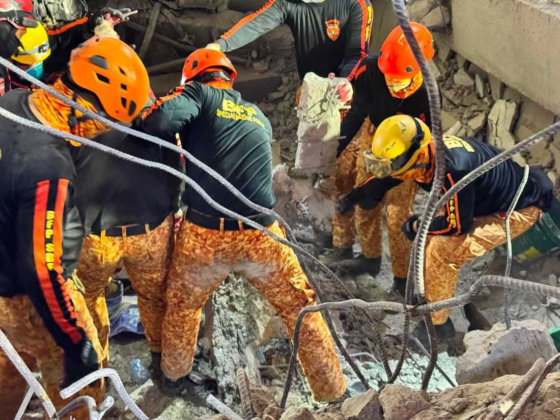 Death toll in Angeles City building collapse rises to 12 as search ops continue across multiple quadrants