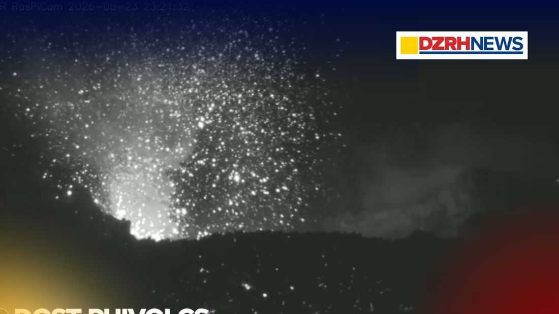 Mayon Volcano records minor strombolian activity as 139-day eruption continues