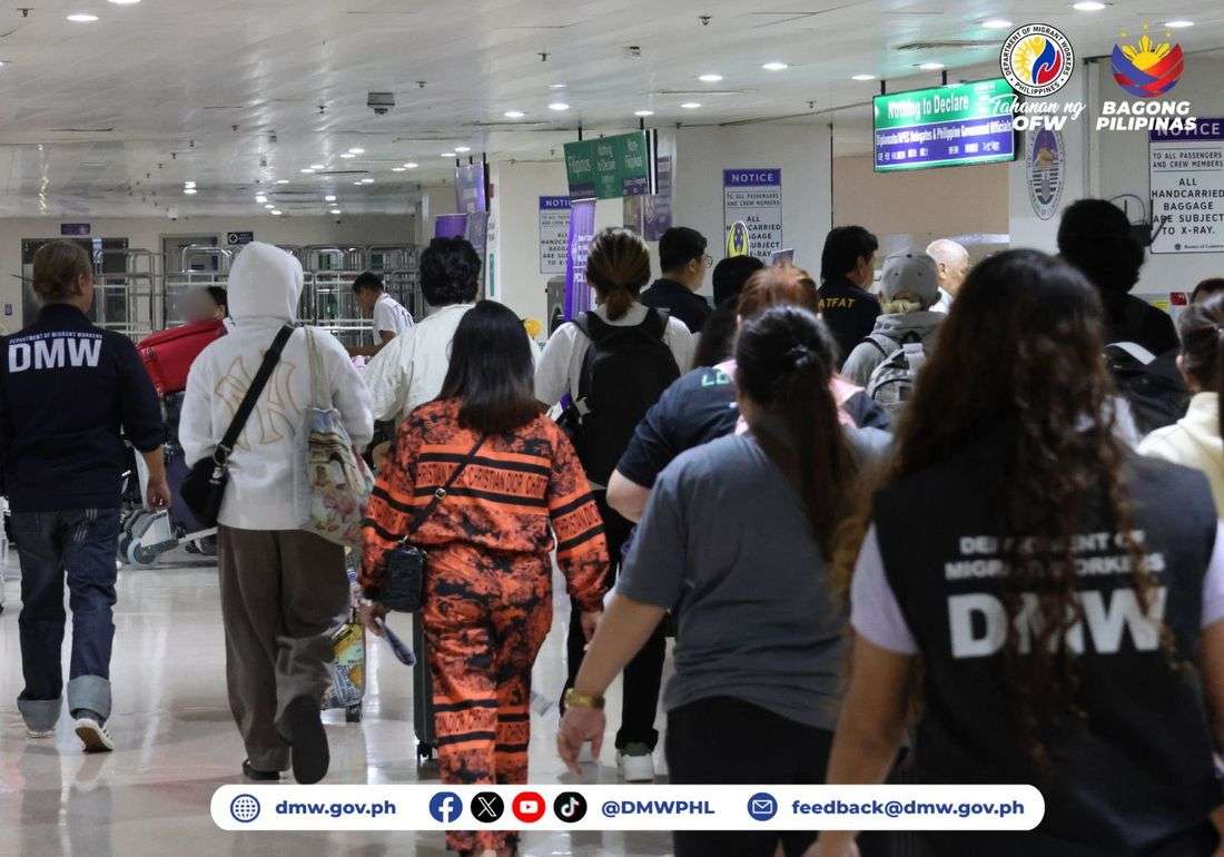 20 Filipino human trafficking victims from Cambodia arrive back in PH — DMW