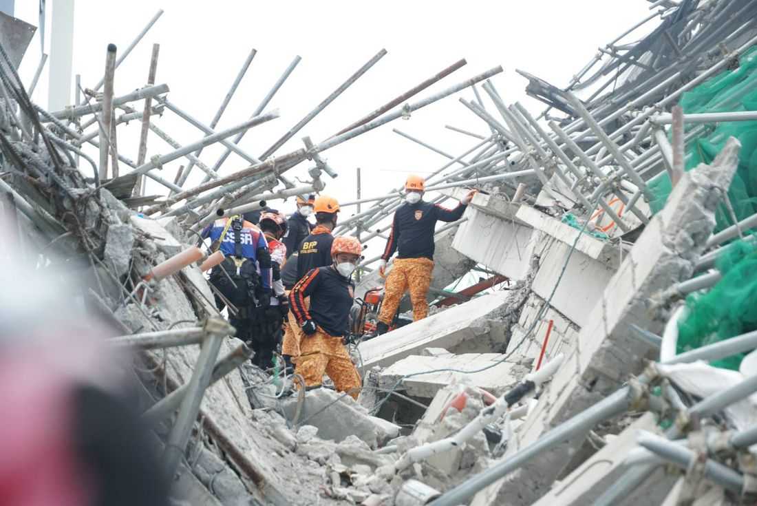 Remulla says operations at collapsed Angeles City building still ‘search and rescue’