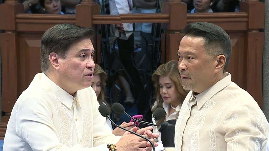 Zubiri, Ejercito joins minority bloc ahead of impeachment proceedings