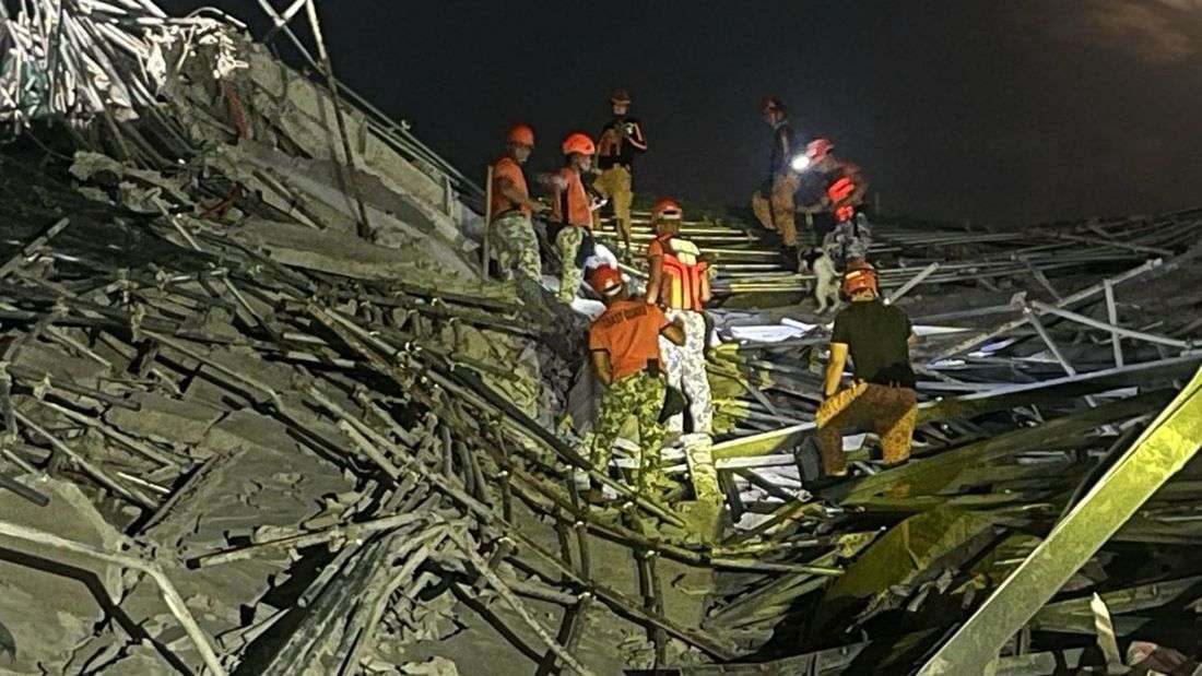 Full-scale search, rescue and retrieval ops ongoing in collapsed Pampanga building – DILG