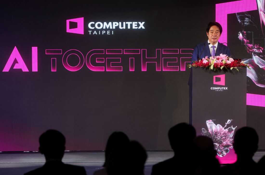 Taiwan president says keeping political status quo is key to securing supply chains