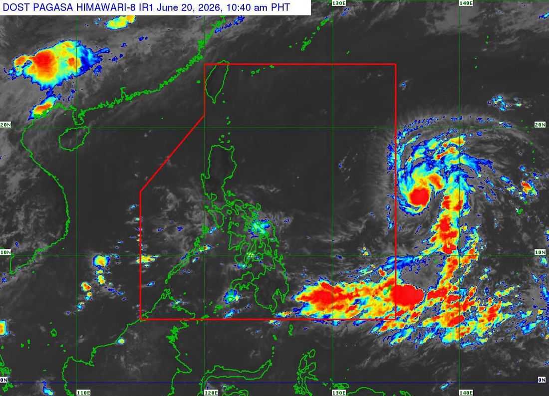 TS 'Mekkhala' slightly intensifies ahead of PAR entry this weekend