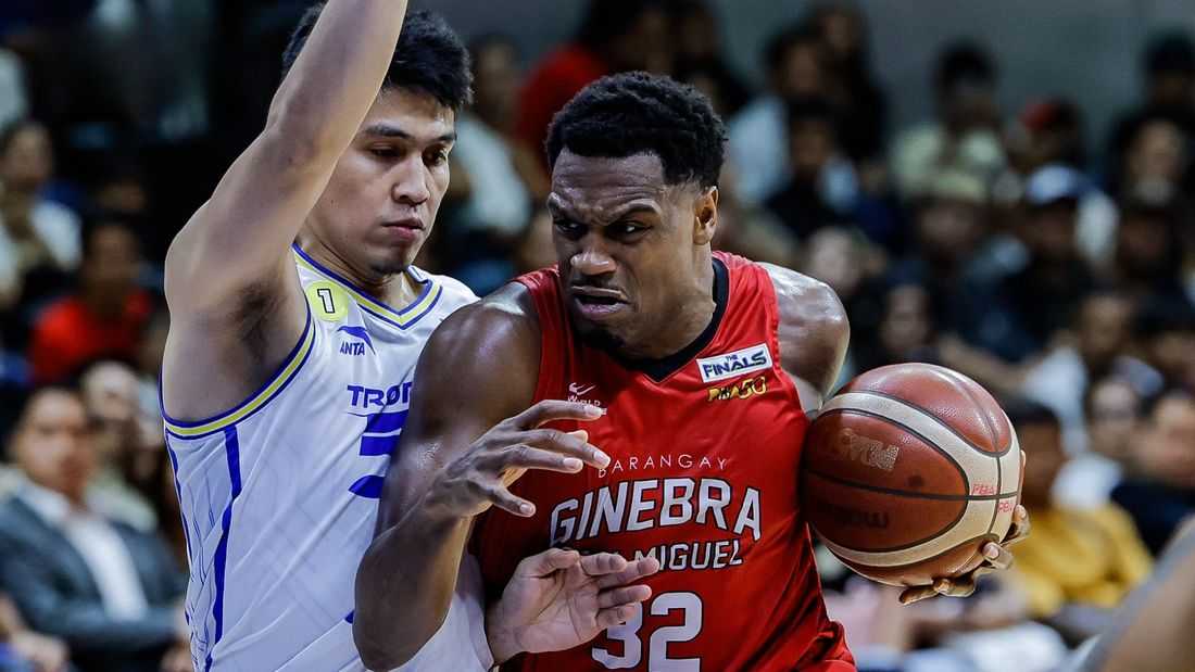 Ginebra hold off TNT surge to take 1-0 PBA finals lead