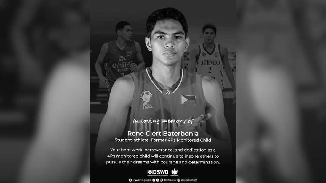 DSWD extends condolences to late Blue Eagle Baterbonia’s loved ones