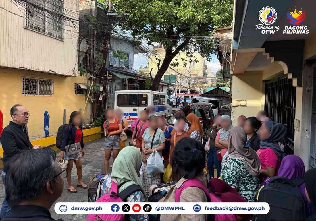 206 OFW applicants rescued from illegal, substandard accommodations; DMW orders charges vs agencies