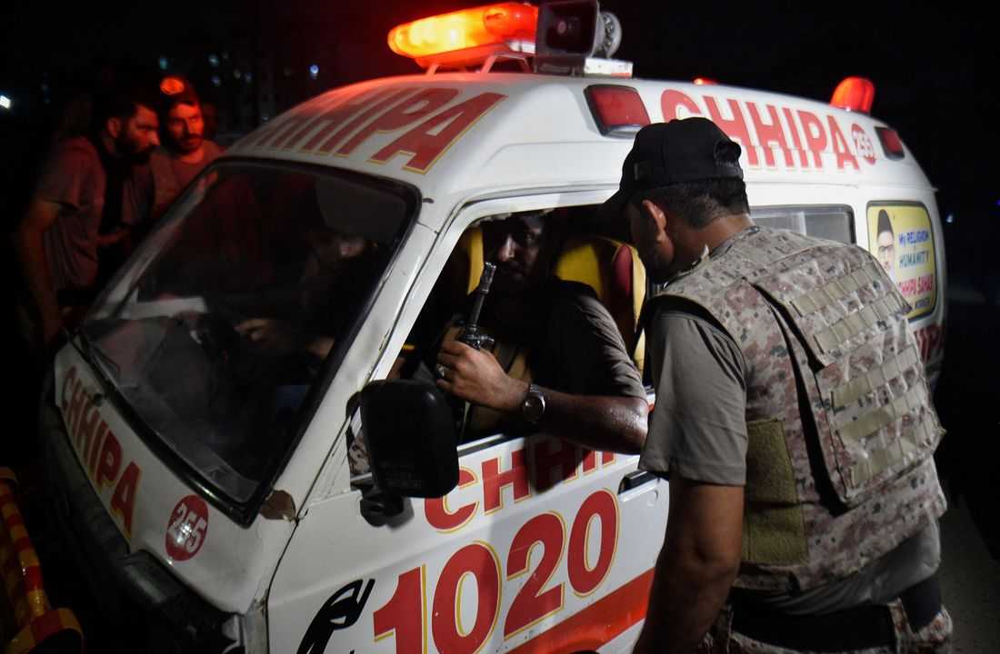 Three Pakistani rangers killed in Karachi attack, military says