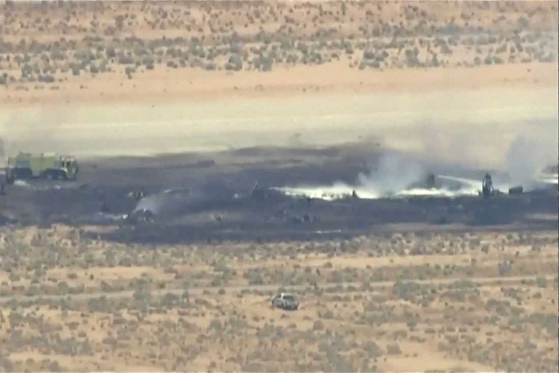 US Air Force B-52 bomber crashes on takeoff in California, Air Force says