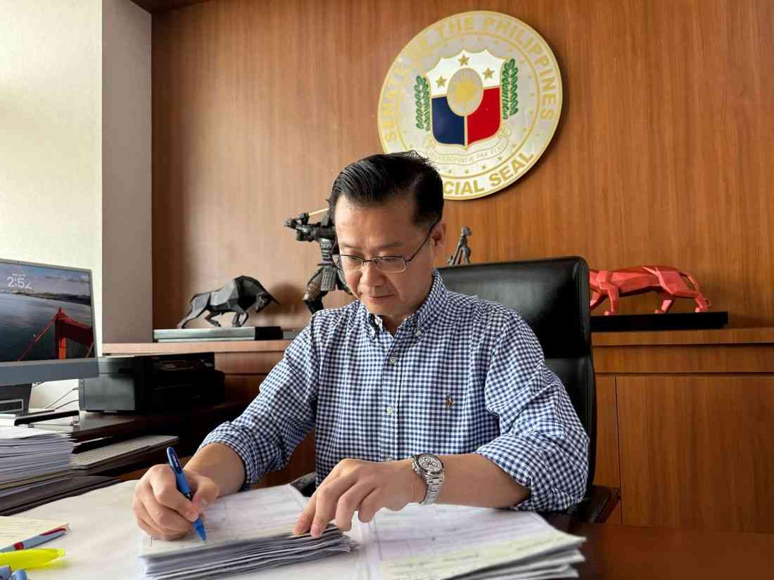 Gatchalian says banks recognize him as Senate’s authorized signatory