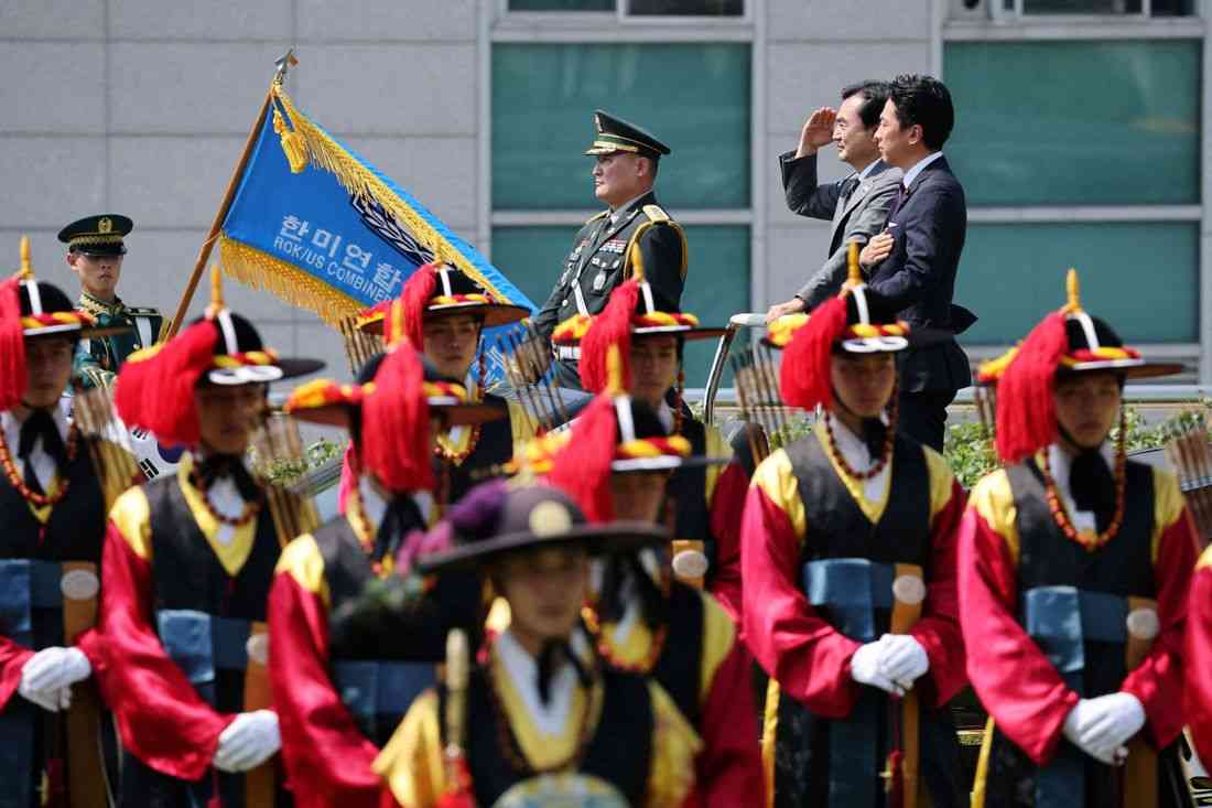 South Korea, Japan reaffirm denuclearisation goal, closer defence ties