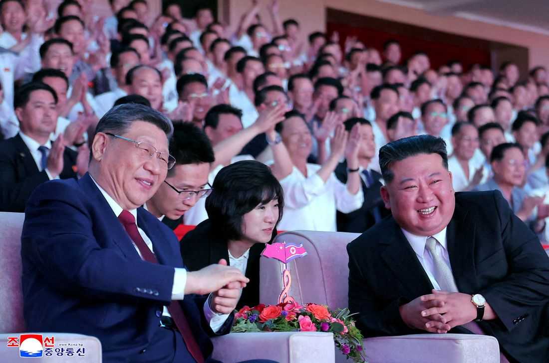 North Korean, Chinese leaders agree to boost ties at Pyongyang summit