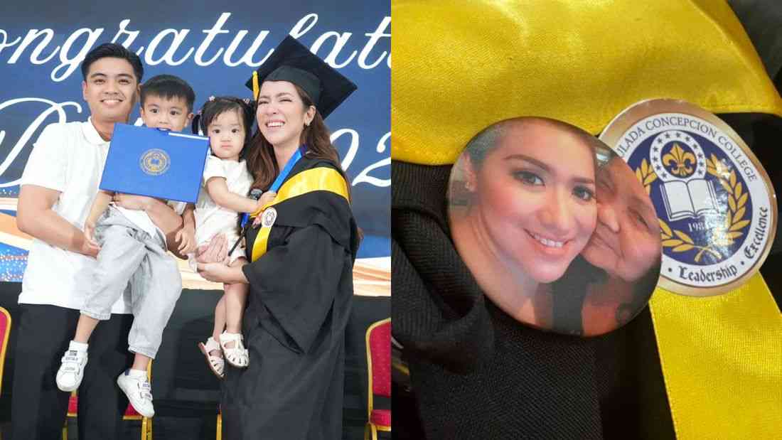 Angeline Quinto graduates college
