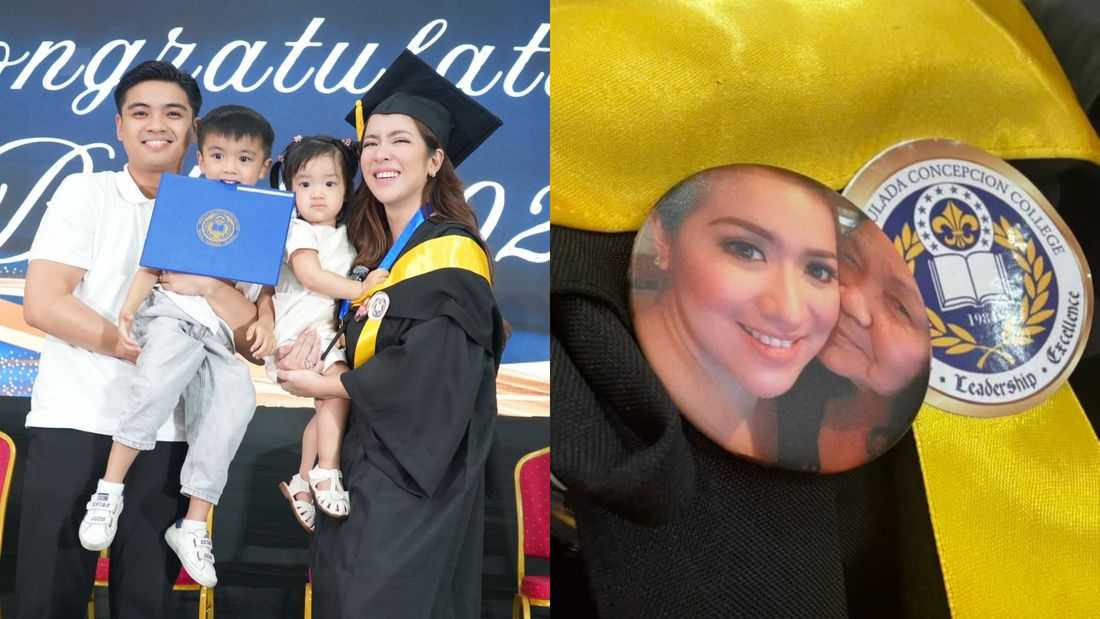 Angeline Quinto graduates college