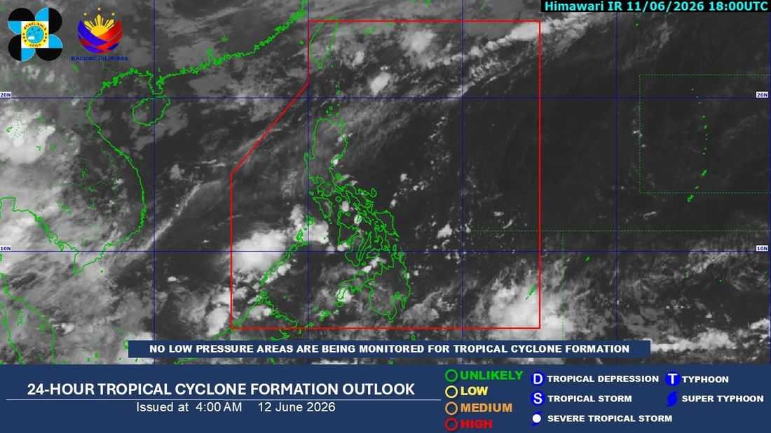 Easterlies bring isolated rains to eastern parts of PH — PAGASA