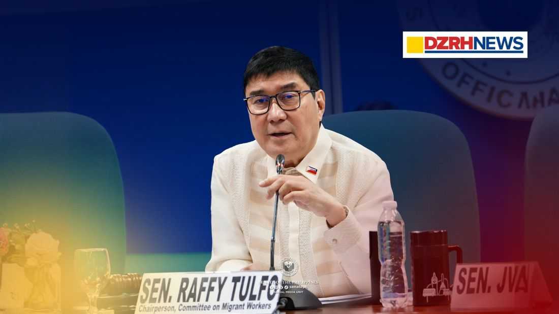 Sen. Raffy Tulfo says aircon and internet were cut as minority awaits plenary session