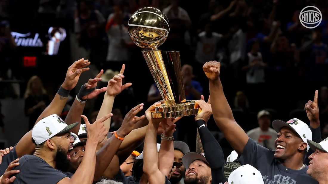 Knicks end 53-year title drought, defeat spurs to win NBA championship