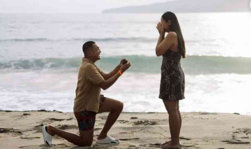 Ayn Bernos announces engagement to longtime partner Michael Fria