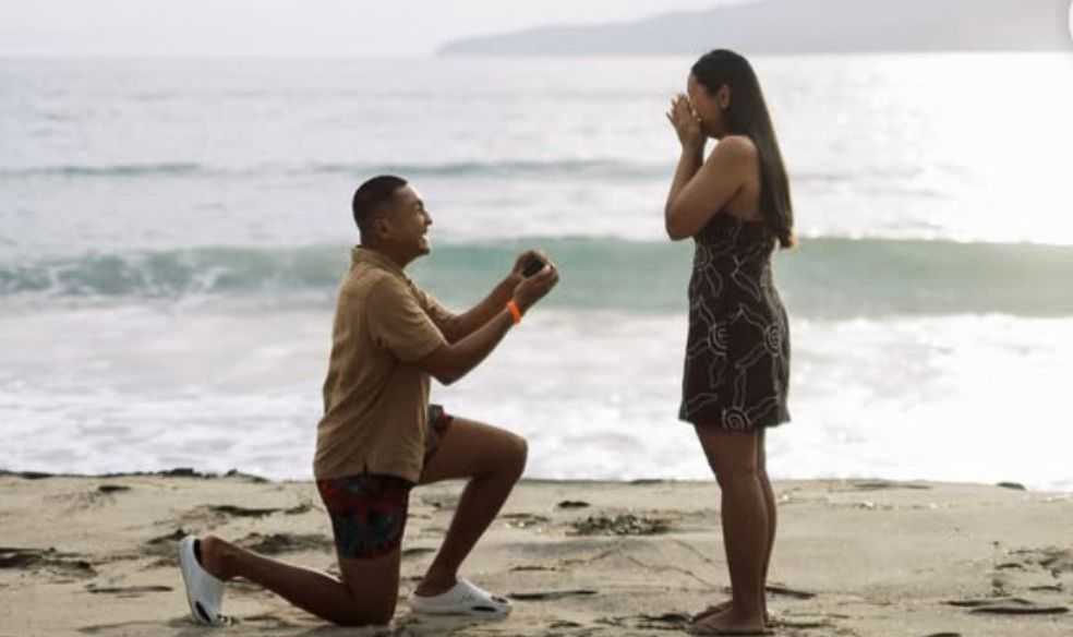 Ayn Bernos announces engagement to longtime partner Michael Fria