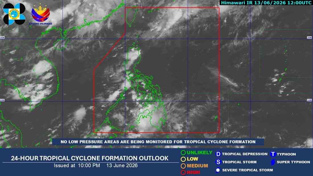 Easterlies bring rains to parts of PH — PAGASA