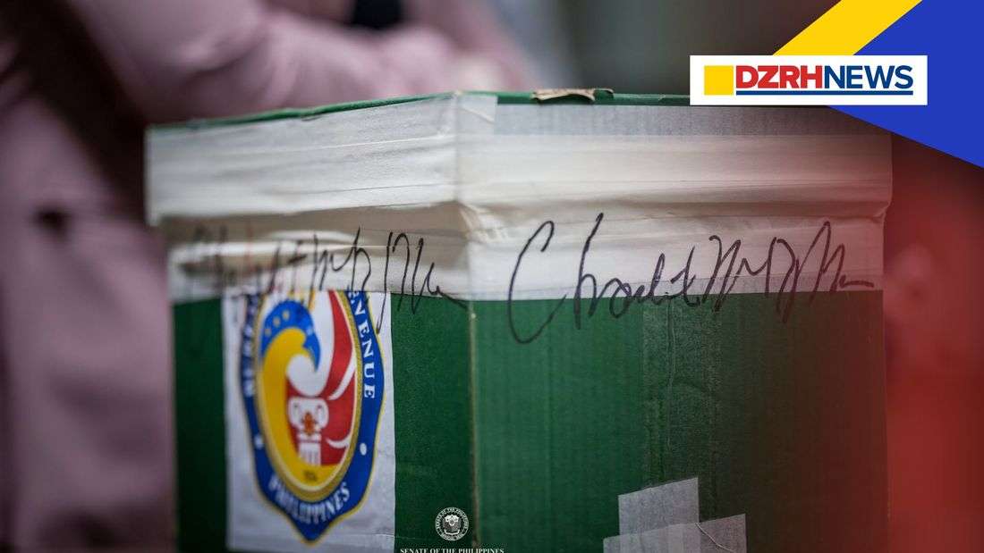 Impeachment court orders return of sealed BIR box pending proper evidentiary submission