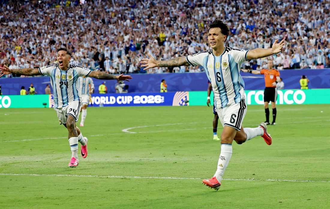 Soccer-Argentina beat Cape Verde 3-2 in extra time thriller