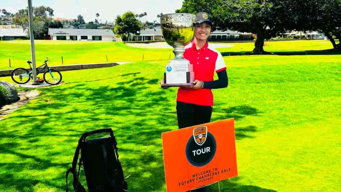 10-year-old Filipina golfer wins two world titles in California
