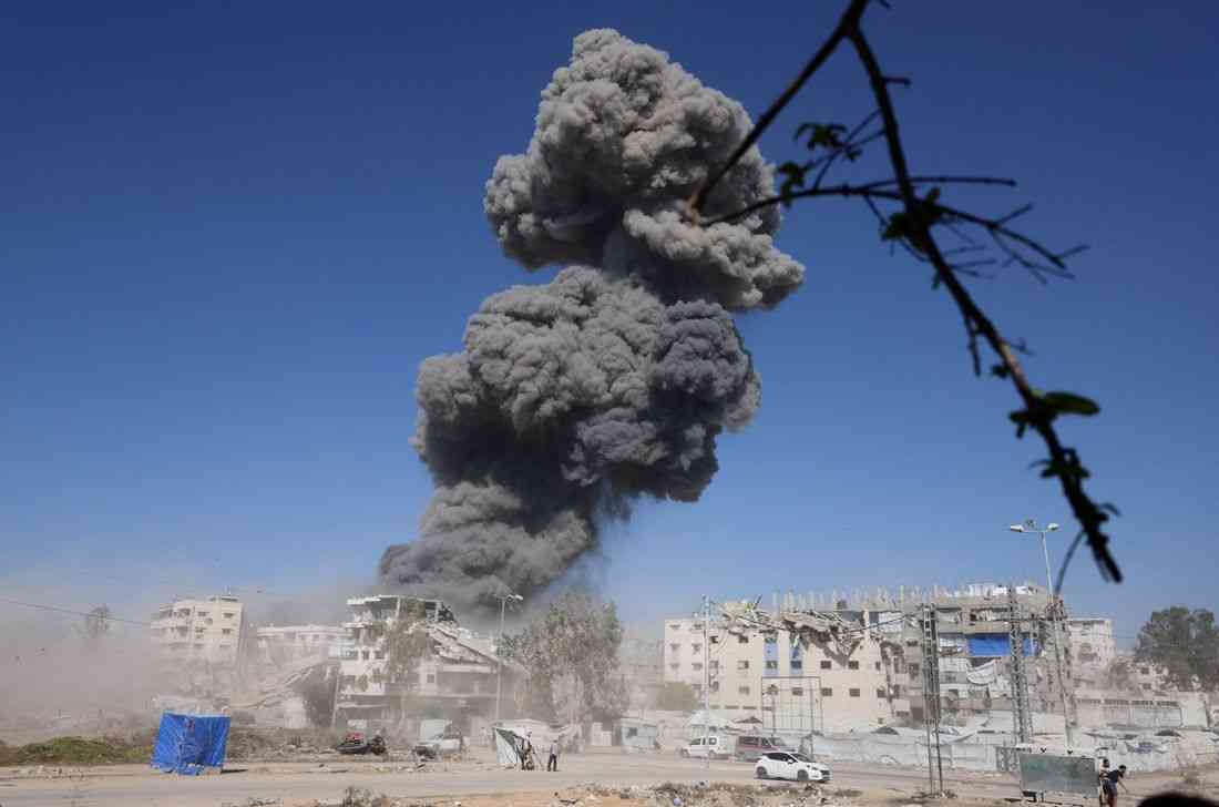 Israeli attacks in Gaza kill six people, including a girl, medics say